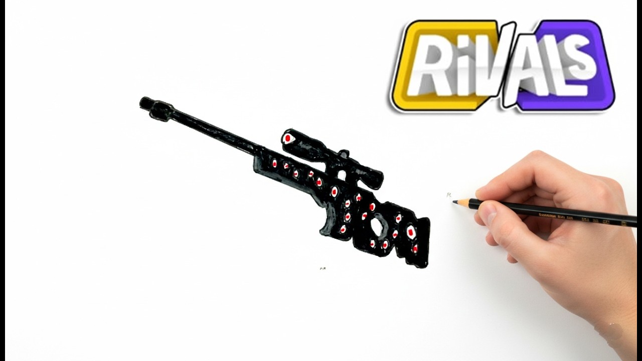 How to draw Eyething Sniper | ROBLOX RIVALS
