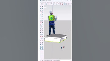The fastest way to create a modern coffee table in SketchUp without using any plugins!