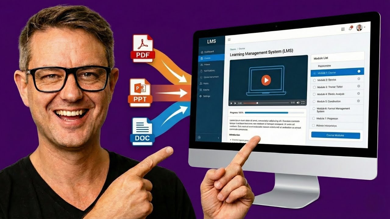 Преобразуйте документы в интерактивные курсы с помощью ИИ 🚀