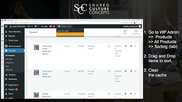 Re-Ordering/Sorting WooCommerce Products