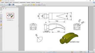 An AUTOCAD drawing of the top of an hammer Wealth