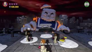 Lego Dimensions - Stay Puft Marshmallow Man Boss Fight Face It