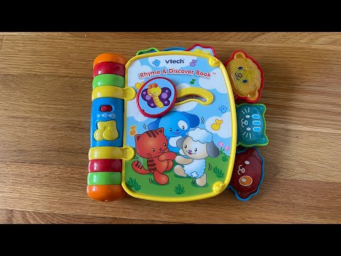 VTech Rhyme And Discover Book (blue design)