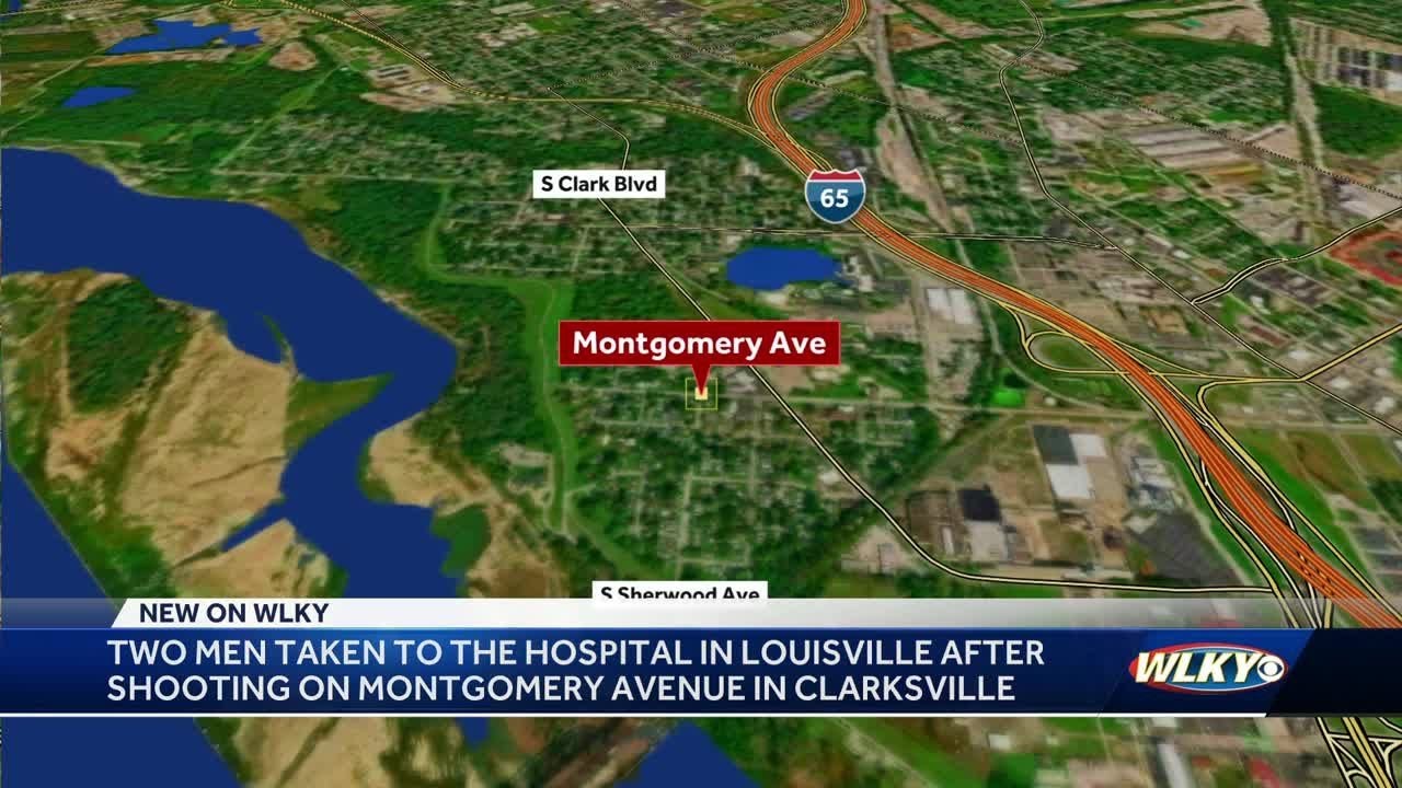 2 men taken to hospital after shooting in Clarksville - YouTube