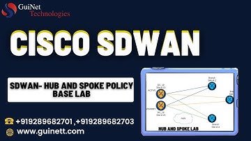 Cisco SDWAN--Hub and Spoke Policy Base Lab