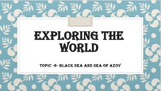 Black Sea map countries| Black Sea | Mapping | @Ramlearning222 | by KS Gill