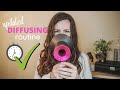 Best Diffusing Routine Long Hair  // Maximum definition and shrinkage for long wavy hair