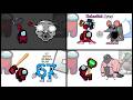 Mini Crewmate Kills Italian Brainrot Characters - Part 98  Among Us