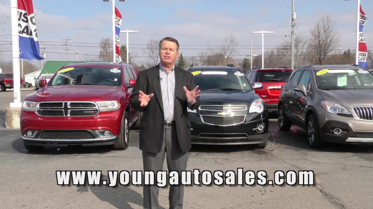 At Young's in Owosso we have low mileage and low priced used vehicles