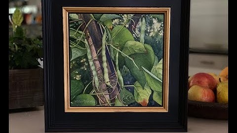 Mounting & Varnishing Watercolors & Giclée Prints  Trailer