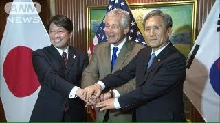 日米韓防衛相が共同声明　