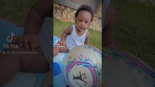 Baby with a ball #challenge #shorts