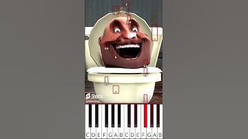 TF2 Skibidi Toilet Heavy vs. Scout (@mediexcalibur2012shorts) - Octave Piano Tutorial