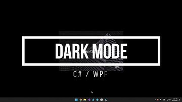 Dark Mode with MaterialDesignInXAML (C#/WPF/Visual Studio) / ダークモード