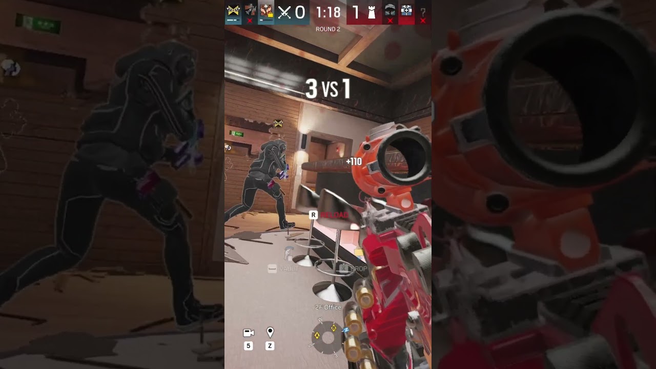 UNBEATABLE RAOURA STRAT 🔥 #shorts #rainbowsixsiege #r6 #siege