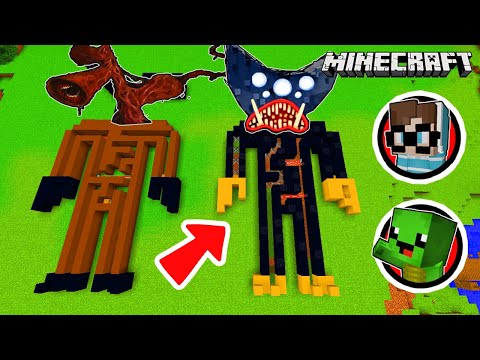 SIREN HEAD LABYRINTH vs. KILLY WILLY LABYRINTH in Minecraft! [Deutsch/HD]