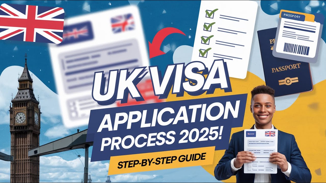 UK Visa Application Process Step by Step 2025 - YouTube