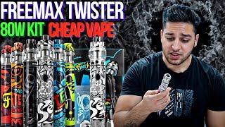 Freemax Twister 80W Kit - Cheapest Vape I Have Tried