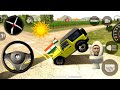 Modified Mahindra Thar Car Games: Indian Cars Game (Gadi Wala Game) Yellow Thar Android Gameplay