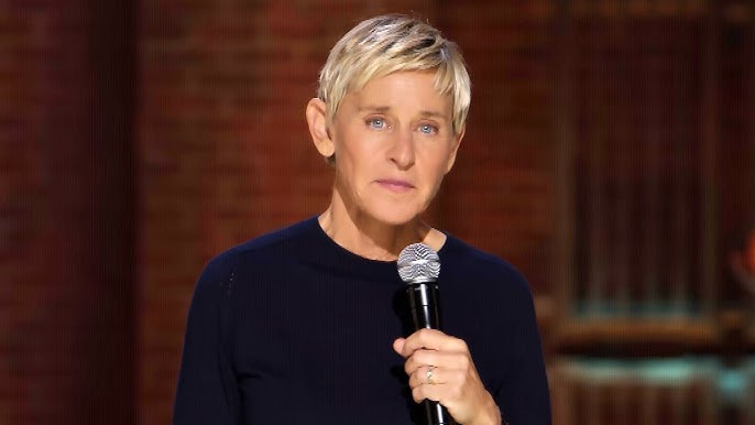 Ellen DeGeneres EMOTIONAL During Stand-Up Special - YouTube