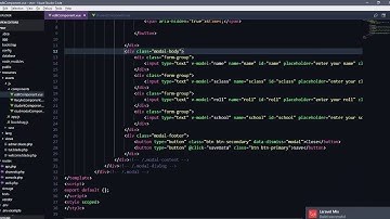 Laravel 5.6 vue js crud part5 -edit and update use axios