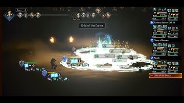 Octopath COTC GEP Tikilen fight with custom roster (Discord request)