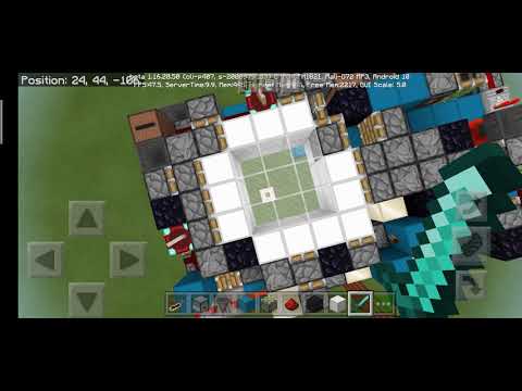 Smallest 3x3  Glass Trapdoor in MCBE