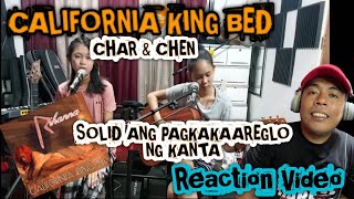 CALIFORNIA KING BED (Acoustic) cover by Chen/Char @FRANZRhythm (REACTION VIDEO)