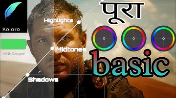 BEST MOBILE APP for CINEMATIC COLOUR GRADING / PRO TRICKS/Mobile video Color Grading app/KOLORO