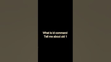 id command #shorts #linuxinterviewquestions