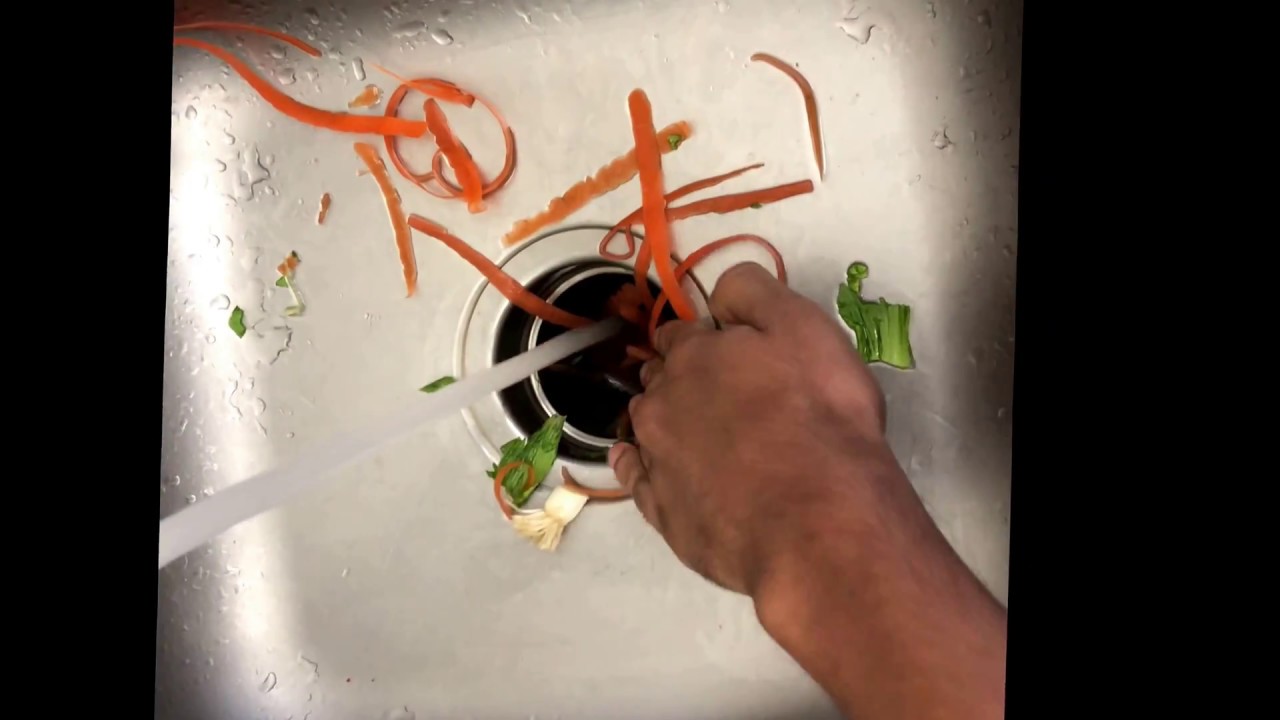 Garbage Disposal Demo - YouTube