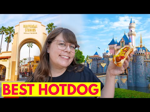 Searching For The Best Theme Park Hot Dog? 🌭
