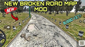 new broken road map mod bussid | mod map bussid | map mod for bus simulator indonesia | map mod 3.7.