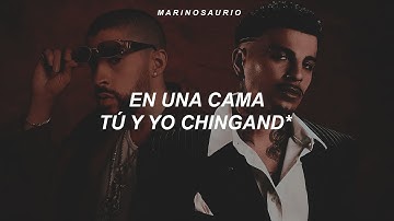 Thumbnail of Rauw Alejandro & Bad Bunny - Qué Pasaría... (Letra)