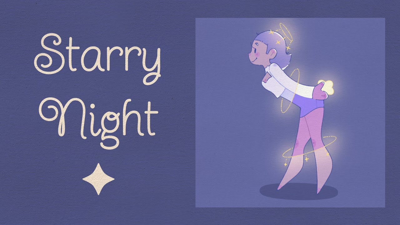 Aerygarden - Starry Night 「 Cute, No Copyright Music Box Song 」 (No AI)