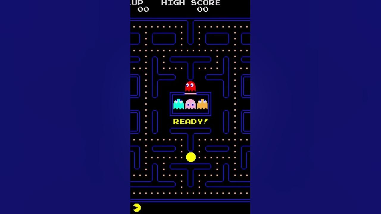 Pac-Man Intro Music Theme (Shorts Looped) #pacman #1980s #pacman1980 #namco #bandainamco #fyp #fypシ