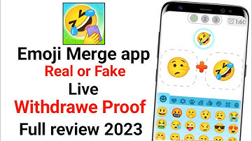 Emoji Merge Al Mix Real Or Fake - EmojiMerge AI Mix Withdrawal Proof- Emoji AlMix App