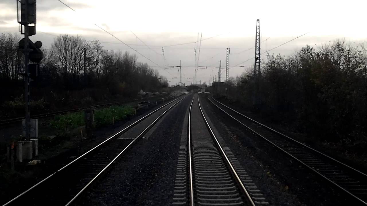Führerstandsmitfahrt Br185 Millingen-Oberh. West