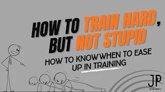 How to Know When to Ease Up in Training