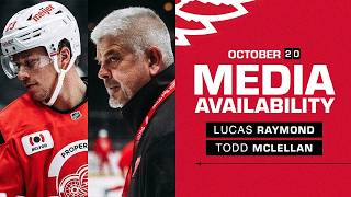 Lucas Raymond, Todd McLellan Morning Skate Media | Oct. 20, 2026