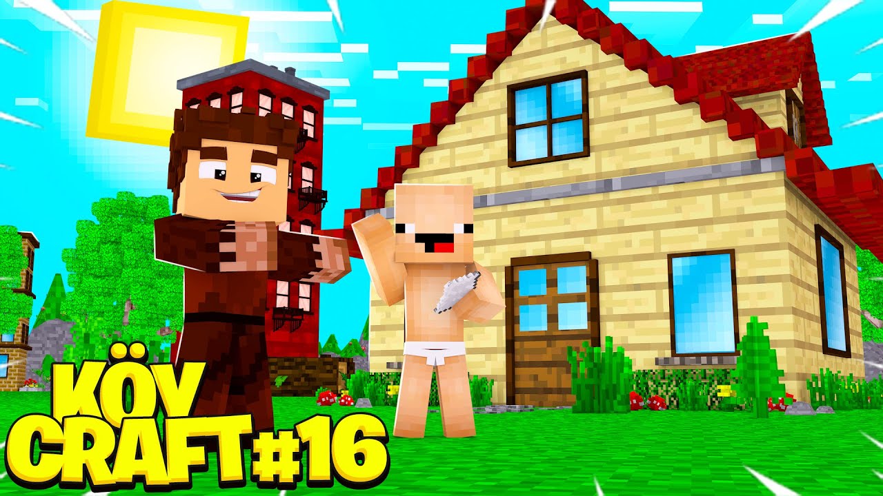 SAKAR BEBEK İLE VİLLA ALDIK 😎 !! MİNECRAFT KÖYCRAFT 16 SAKAR BEBEK İLE VİLLA ALDIK 😎 !! MİNECRAFT KÖYCRAFT 16