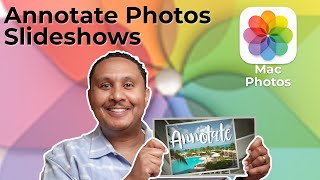 Annotate Slideshows, Photos, and Slides with Text in Photos for Mac screenshot 4