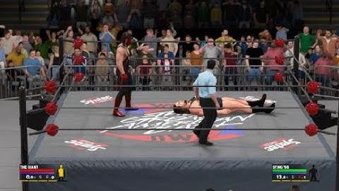 Sting slams Giant Great American Bash 98 WWE 2K19