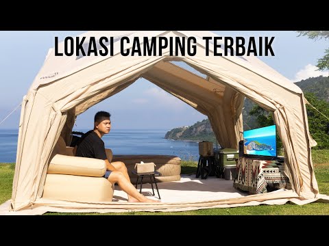 BANYAK DRAMA! CAMPING SPOT DENGAN VIEW SPEKTAKULER "BUKIT ASAH" solo camping