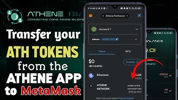 Add Athene Parthenon Chain and ATH Token to MetaMask | Withdraw ATH Tokens to MetaMask