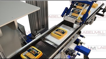 LabelMill LM5000 Conveyor System with Label Applicator