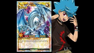 Yu-Gi-Oh! Duel Links - Luke Summons Blue-Eyes White Dragon (Prismatic Alternate Artwork)