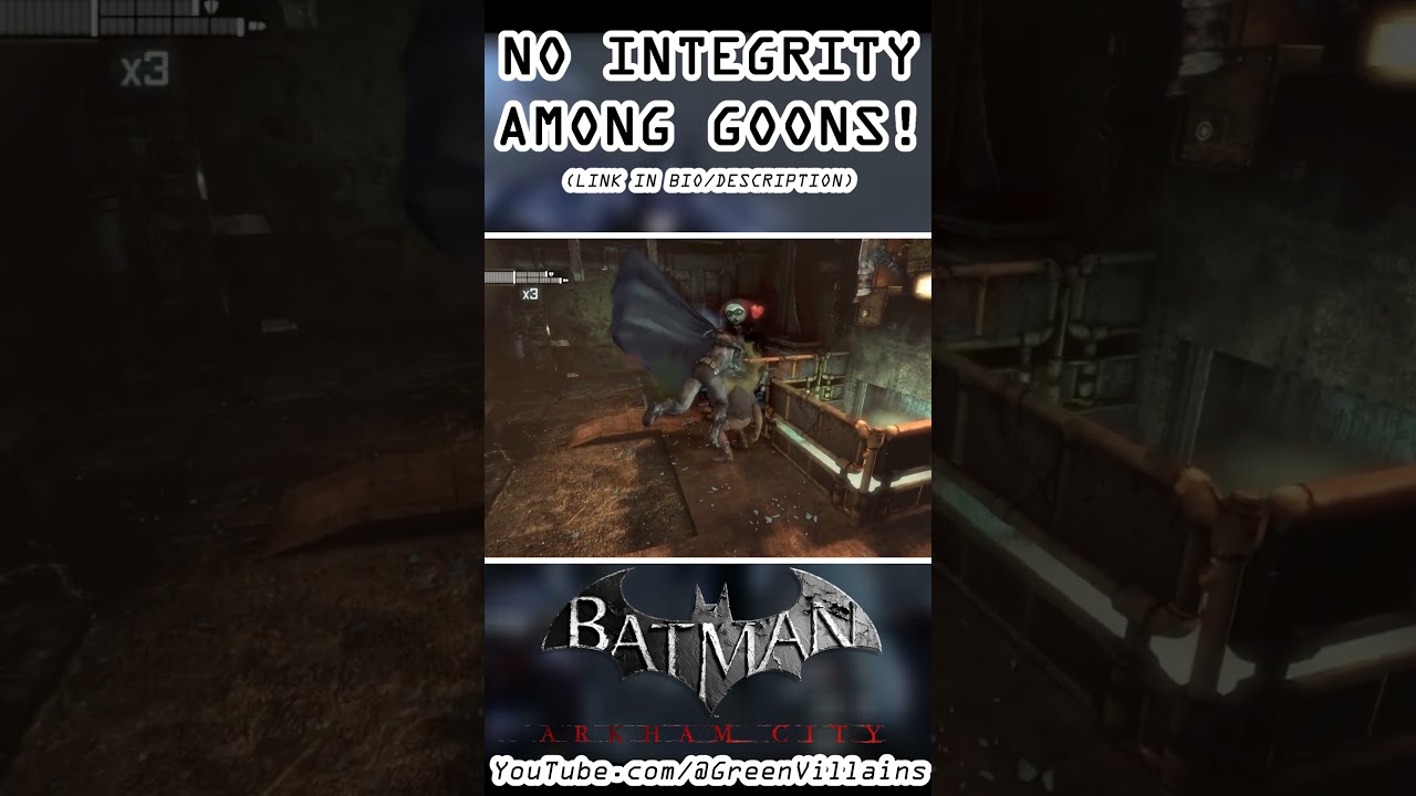 So Grateful! - Batman Arkham Asylum SHORTS #arkhamtrilogy