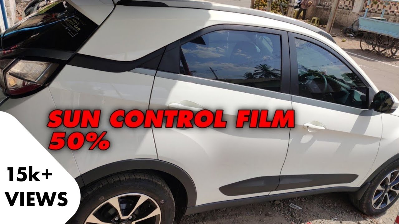Sun Control film | Garwear Sun control film | 50% Visibility | tint For