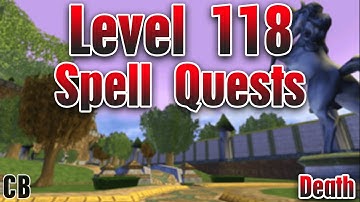 Wizard101 Death Spell Quests | Level 118 Spell